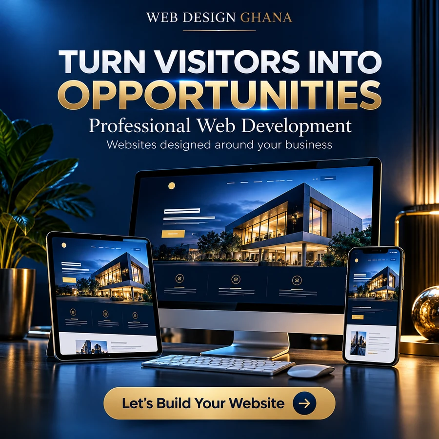 Web Design Ghana website design campaign